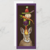 Harvest Hare flat card (Front/Back)