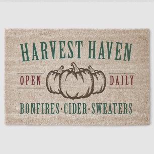 Harvest Haven Fiber Doormat