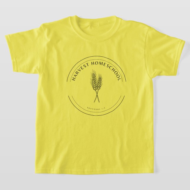 Harvest Homeschool Kids T T-Shirt (Laydown)