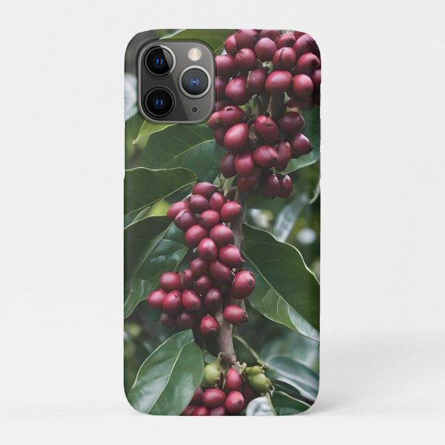**"Harvest in Bloom: Coffee Beans on the Tree"** Case-Mate iPhone Case (Back)