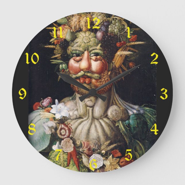Harvest Man Large Clock (Front)