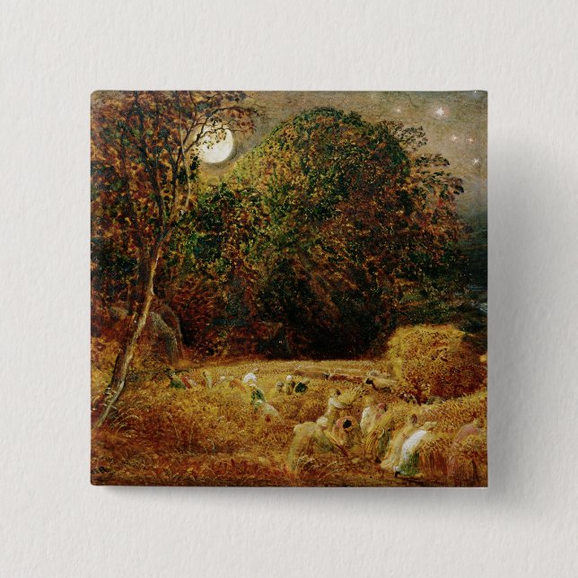 Harvest Moon Button (Front)