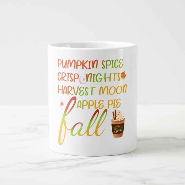  Harvest Moon Magic Fall T-shirt Giant Coffee Mug (Front)