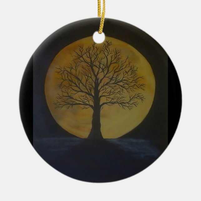 Harvest Moon Ornament (Front)