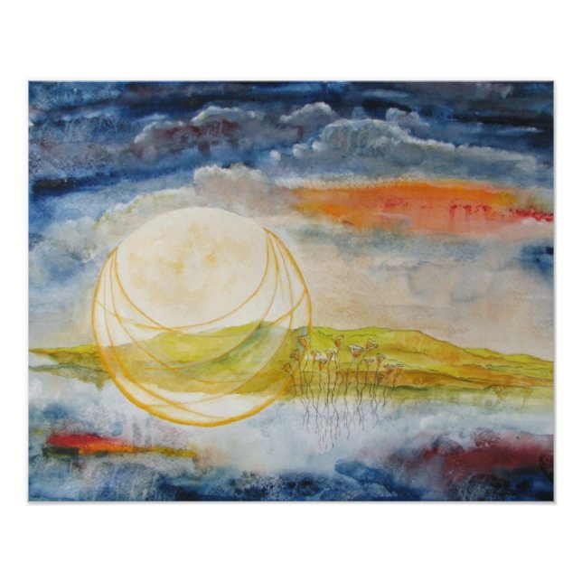 "Harvest Moon" Photo Print (Front)