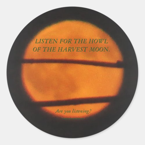 Harvest Moon Stickers _ Prairie Mile Series