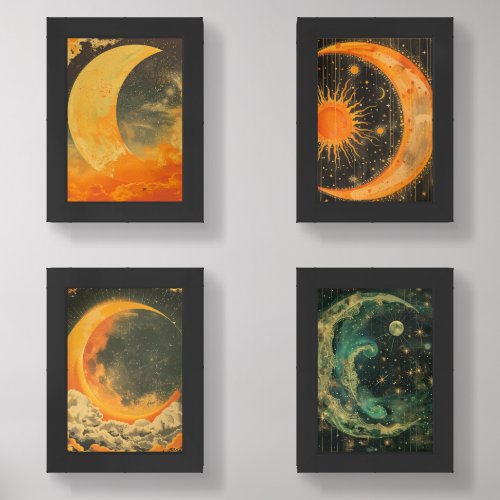 Harvest Moon Wall Art Sets