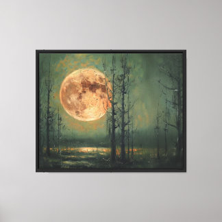 Harvest Moonrise Canvas Print