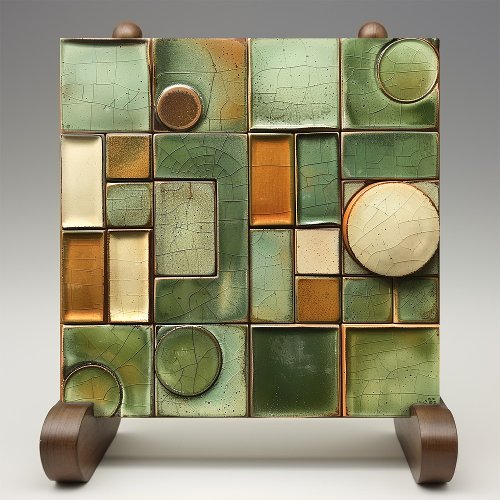 Harvest Mosaic Faux Relief Ceramic Tile