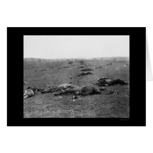 Harvest of Death at Gettysburg, PA 1863 (Front Horizontal)