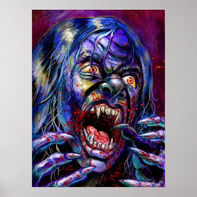 Harvest of Horror V1 poster (Front)