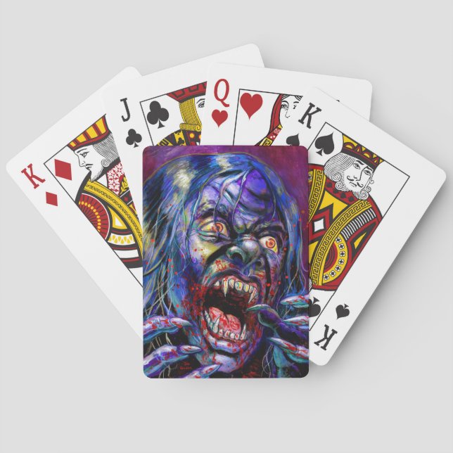 Harvest of Horrors playing cards (Back)