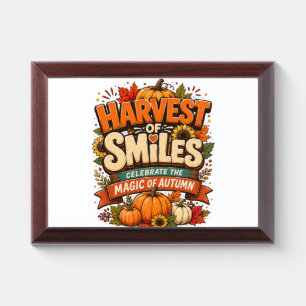 Harvest of Smiles Award Plaque