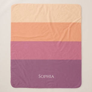 Harvest Palette- Sherpa Blanket