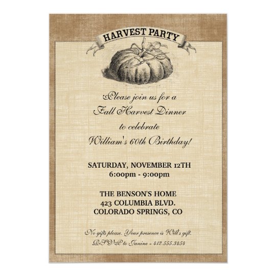 harvest party invitation zazzle com harvest party invites