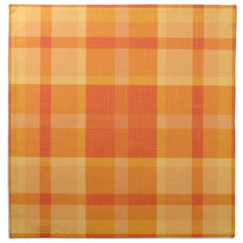 Harvest Plaid Cloth Napkins