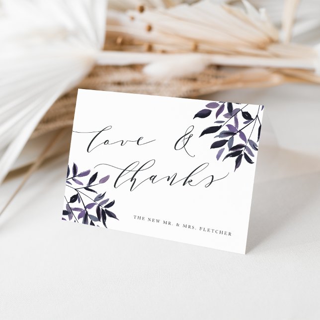 Harvest Plum Wedding Thank You (Creator Uploaded)