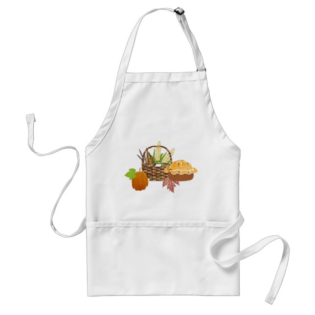 Harvest & Pumpkin Pie Apron (Front)