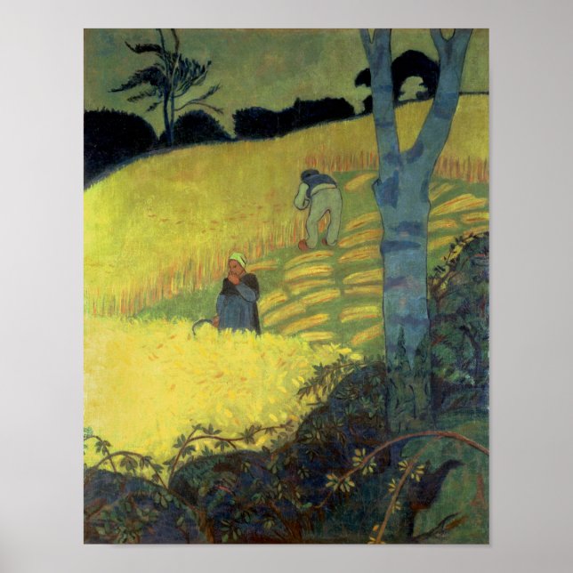 Harvest Scene Poster (Front)