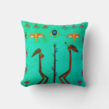 Harvest Song Throw Pillow