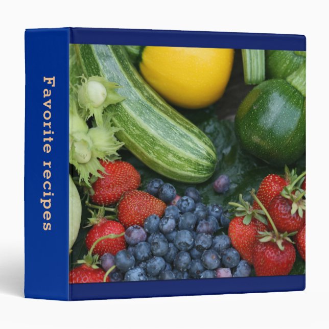 Harvest Summer Fruit Binder (Front/Spine)