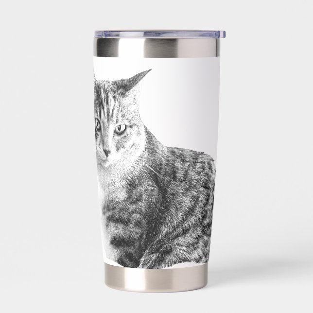 Harvest Tabby Insulated Tumbler (Left)