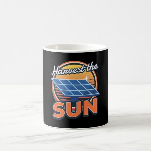 Harvest The Sun Solar Photovoltaic Sun Coffee Mug