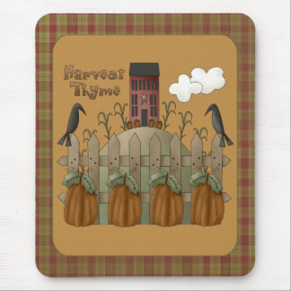 "Harvest Thyme" Autumn Mousepad