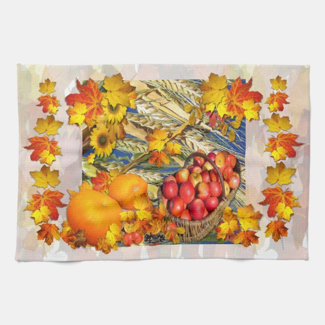 Harvest Time ~ Kitchen Towel (Horizontal)