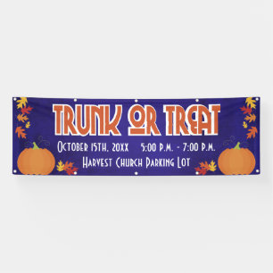 Harvest Trunk or Treat Banner