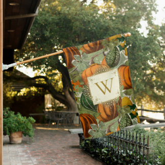 Harvest Weatherproof Personalized House Flag