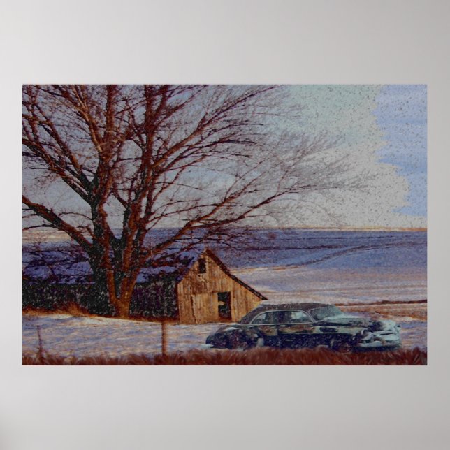 Harvested Fields Poster (Front)