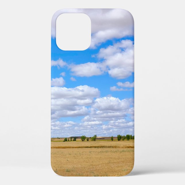 Harvested wheat fields  Case-Mate iPhone case (Back)