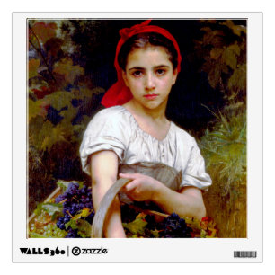 Harvester, Bouguereau Wall Decal
