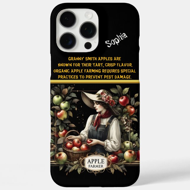Harvesting Fresh Apples in a Serene Orchard Case-Mate iPhone Case (Back)