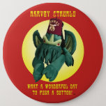Harvey Cthuhlu&#39;s Button at Zazzle