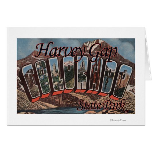 Harvey Gap State Park, Colorado Cards (Front Horizontal)