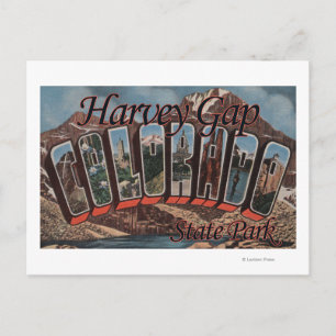 Harvey Gap State Park, Colorado Postcard
