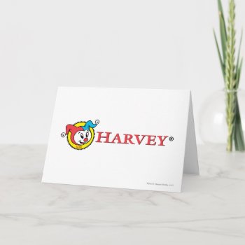 Harvey Logo 1 Card by casper at Zazzle