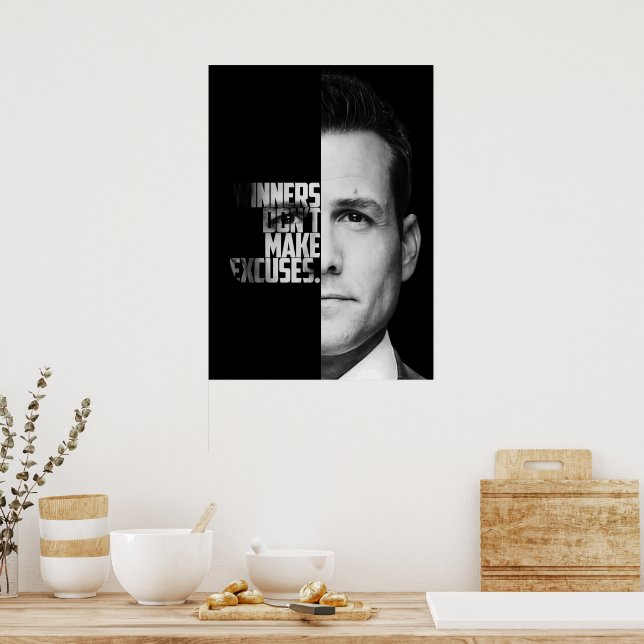 Harvey Specter Quotes Poster | Zazzle