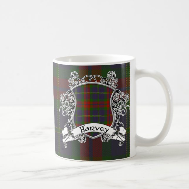 Harvey Tartan Shield Coffee Mug (Right)