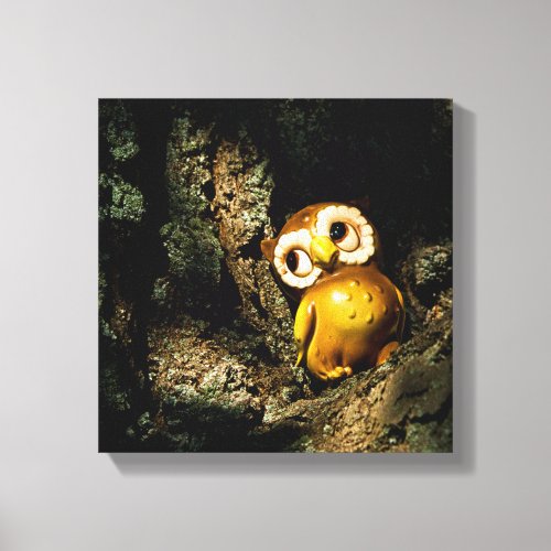 Harvey the Owl I Canvas Print