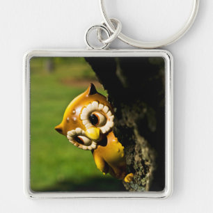 Harvey the Owl II Keychain