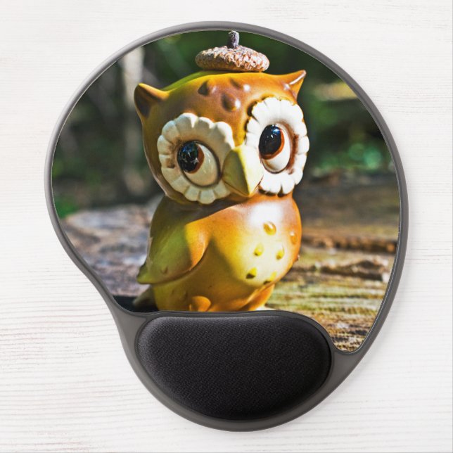 Harvey the Owl III Gel Mouse Pad (Front)