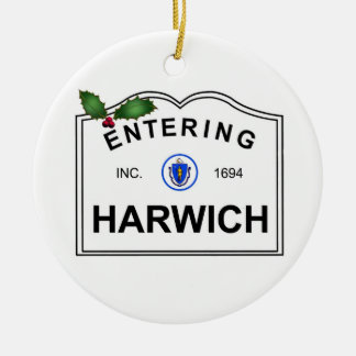 Harwich MA Ceramic Ornament
