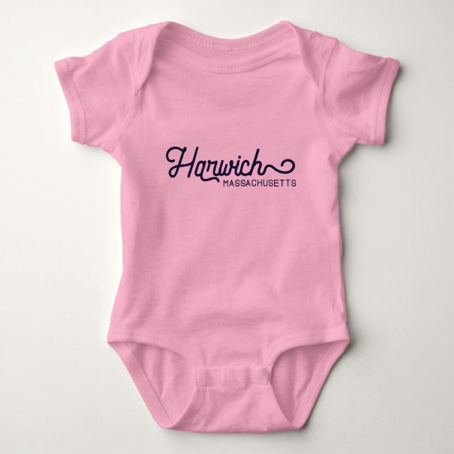 Harwich Massachusetts Baby Bodysuit (Front)