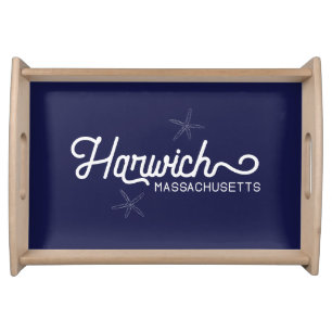 Harwich Massachusetts Nautical Serving Tray