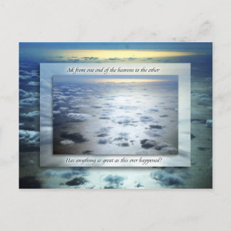 Has Anything So Great Ever Happened? Postcard