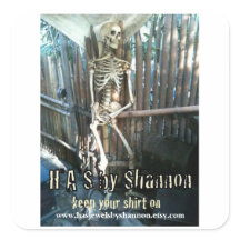 HAS by Shannon Promo Stickers