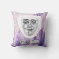 Has Issues Throw Pillow